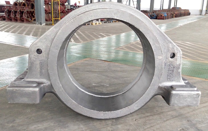 風(fēng)電類主軸承座鑄件